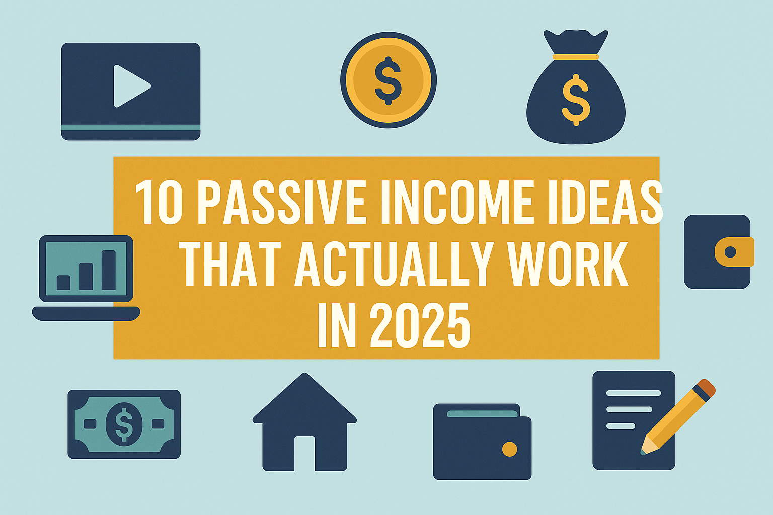 10 Passive Income Ideas That Actually Work in 2025