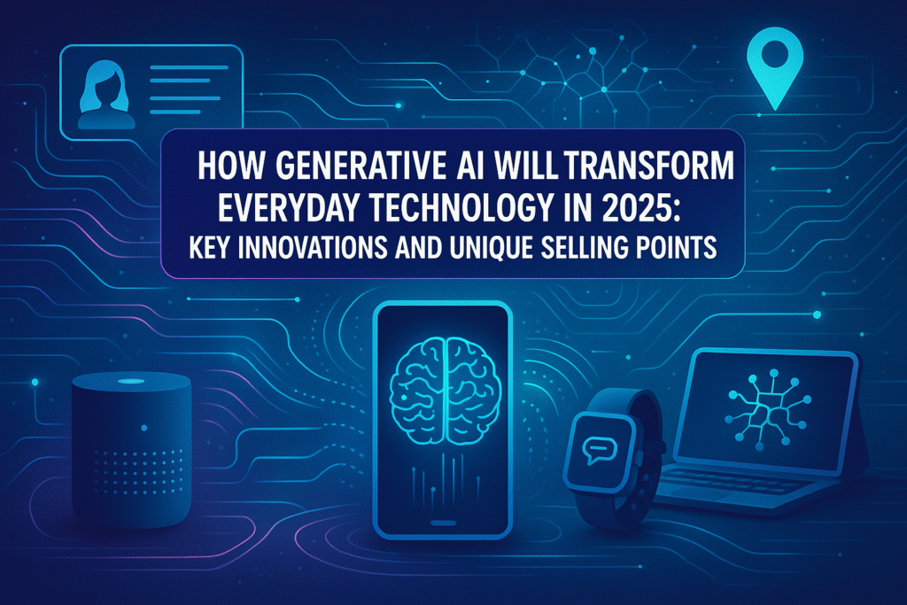 How Generative AI Will Transform Everyday Technology in 2025