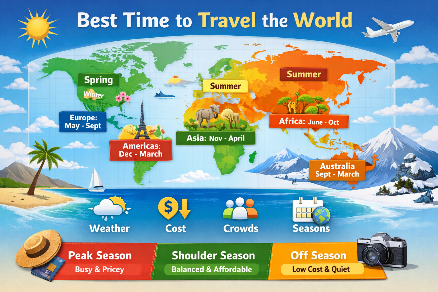 What Is the Best Time to Travel the World?